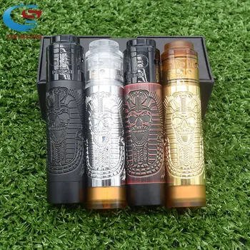 

2019 new Pharaoh Mech Mod Slim Piece KALI RDA kit 18650 Battery 26mm diamater Mechanical Vaporizer Slam Piece Vape Pen Mod