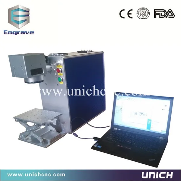 Отличная выдающаяся мини-волоконная лазерная маркировочная машина 110*110 мм