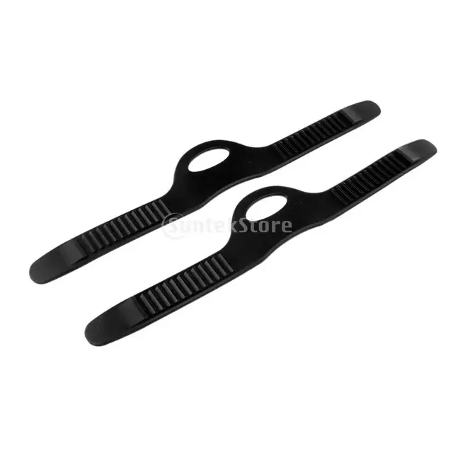 1 Pair Rubber Replacement Universal Fin Strap for Underwater Scuba