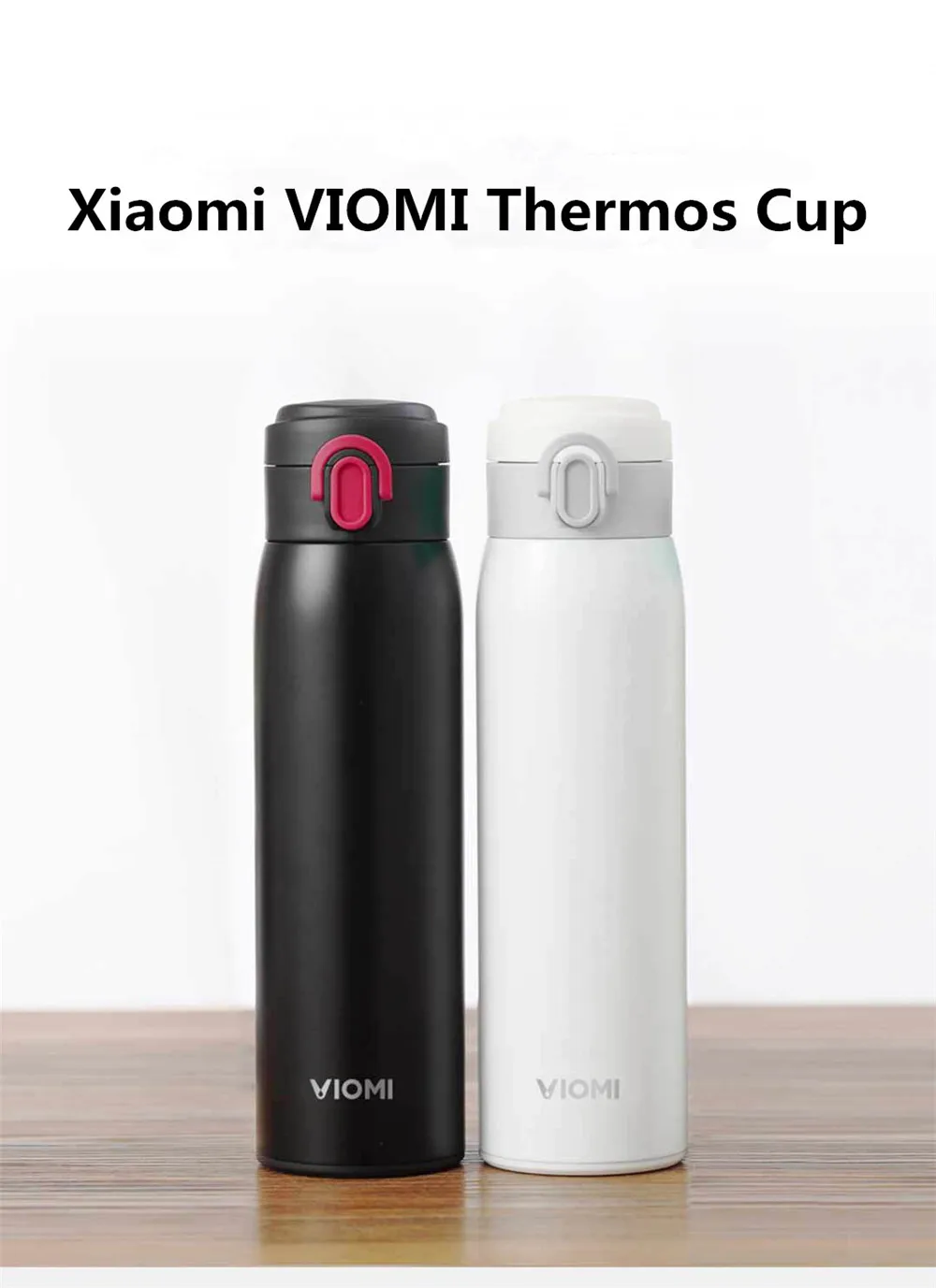 Вакуумный термос Xiaomi VIOMI из нержавеющей стали Mijia изоляционная бутылка Высокое качество 24 часа колба бутылка для воды