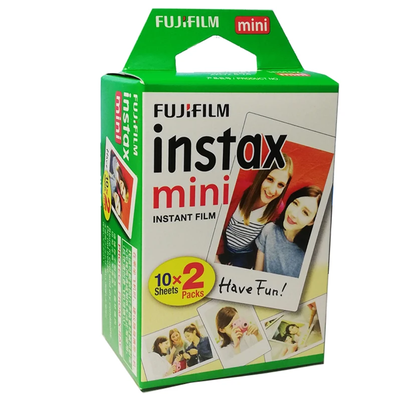 10-200 sheets Fujifilm instax mini 9 film white/Color Edge 3 Inch wide film for Instant Camera mini 8 7s 25 50s 90 Photo paper