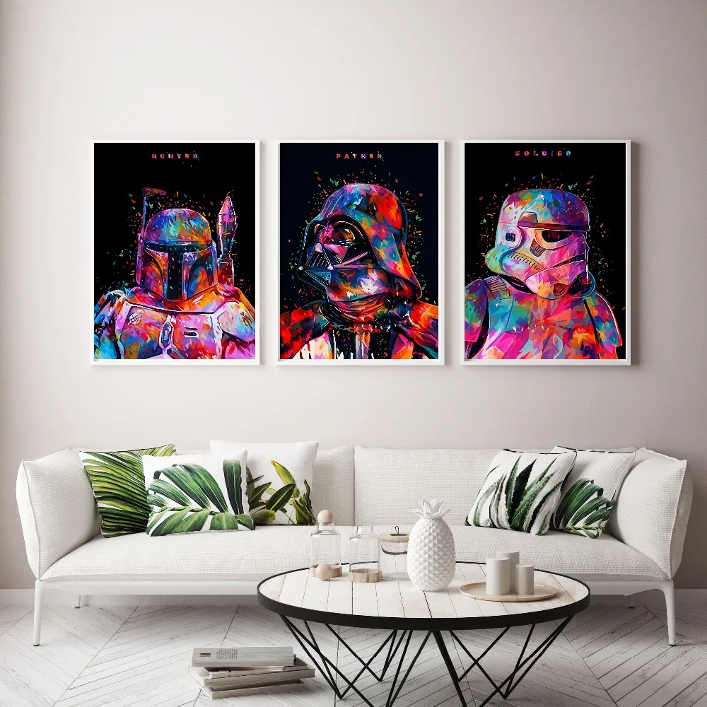 Star Wars Wall Art Canvas Posters and Prints Oil Painting Darth Vader