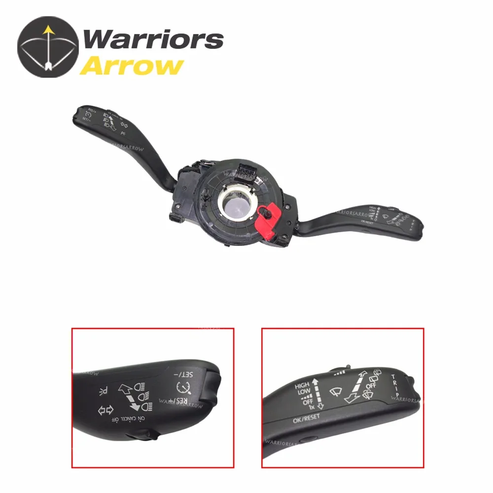 

6RD953503J For VolksWagen Polo 2011-2013 For Skoda Fabia 2012 2013 2014 Cruise Stalk Multi-function Steering Wheel Control Unit