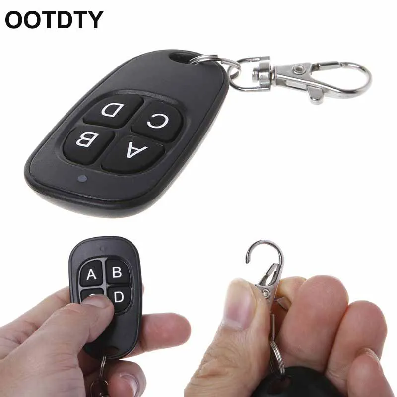 

Copy Remote Control 433MHz 315MHz Cloning Duplicator Wireless 4 Keys Universal Waterproof Handle Garage Gate Electric Door Key