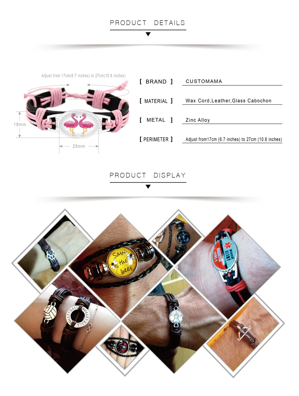 Turtle Tortoise Bee Honeybee Charm Leather Bracelets Women Men Unisex Jewelry Christmas Gift leather bracelets