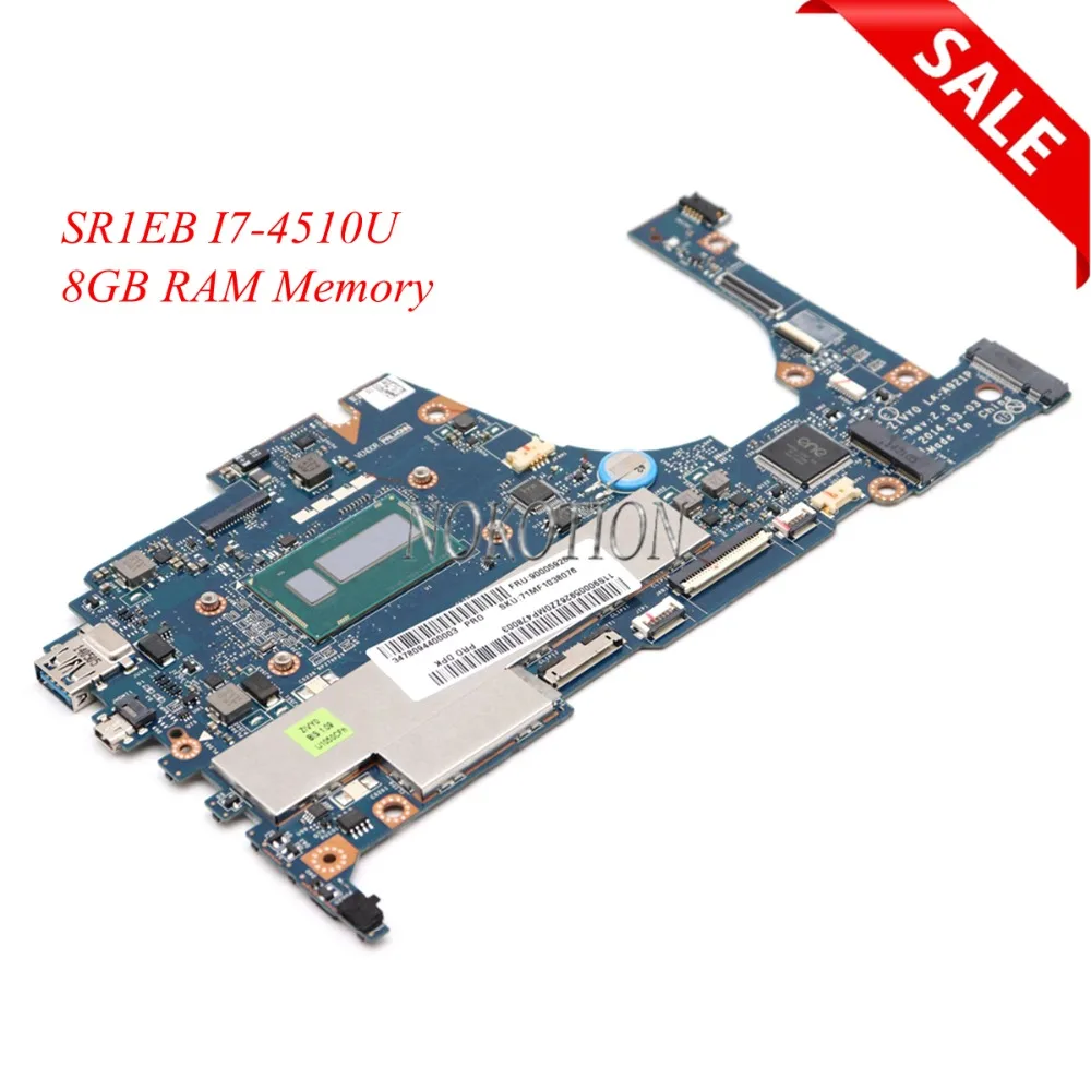 NOKOTION ZIVY0 LA-A921P материнская плата для ноутбука lenovo yoga 2 13 SR1EB I7-4510U 8 ГБ ОЗУ основная