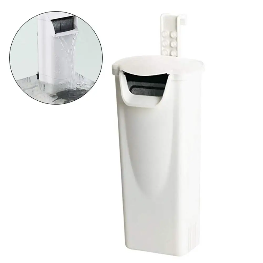 

Waterfall Aquarium Turtle Fish Tank Oxygen Pump Built-In Low Water Level Filter 220-240V 3W Fish Aquarium Accessories EU Plug