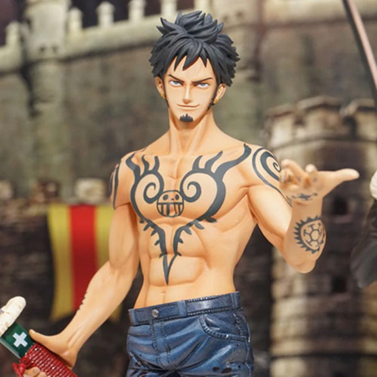 24センチメートル日本アニメワンピースmh Pop限定版セクシーなタトゥートラファルガー ローver 2 5 Pvcアクションフィギュアコレクションモデルおもちゃ Model Toy One Piecejapanese Anime Aliexpress