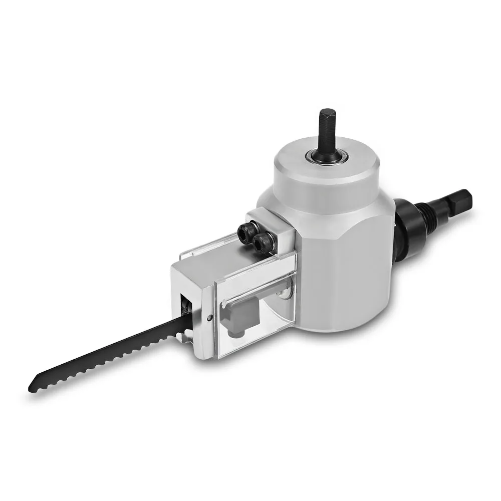 

Multifunction Portable Scroll Saw Electric Drill Adapter 360 Degree Changeable Direction For Renovation Team Durable Tool Parts