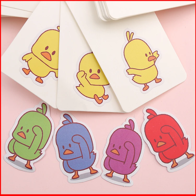 

44 pcs colorful duck personalized scrapbook Stickers scrapbooking material personalized sticker happy planner decoration craft