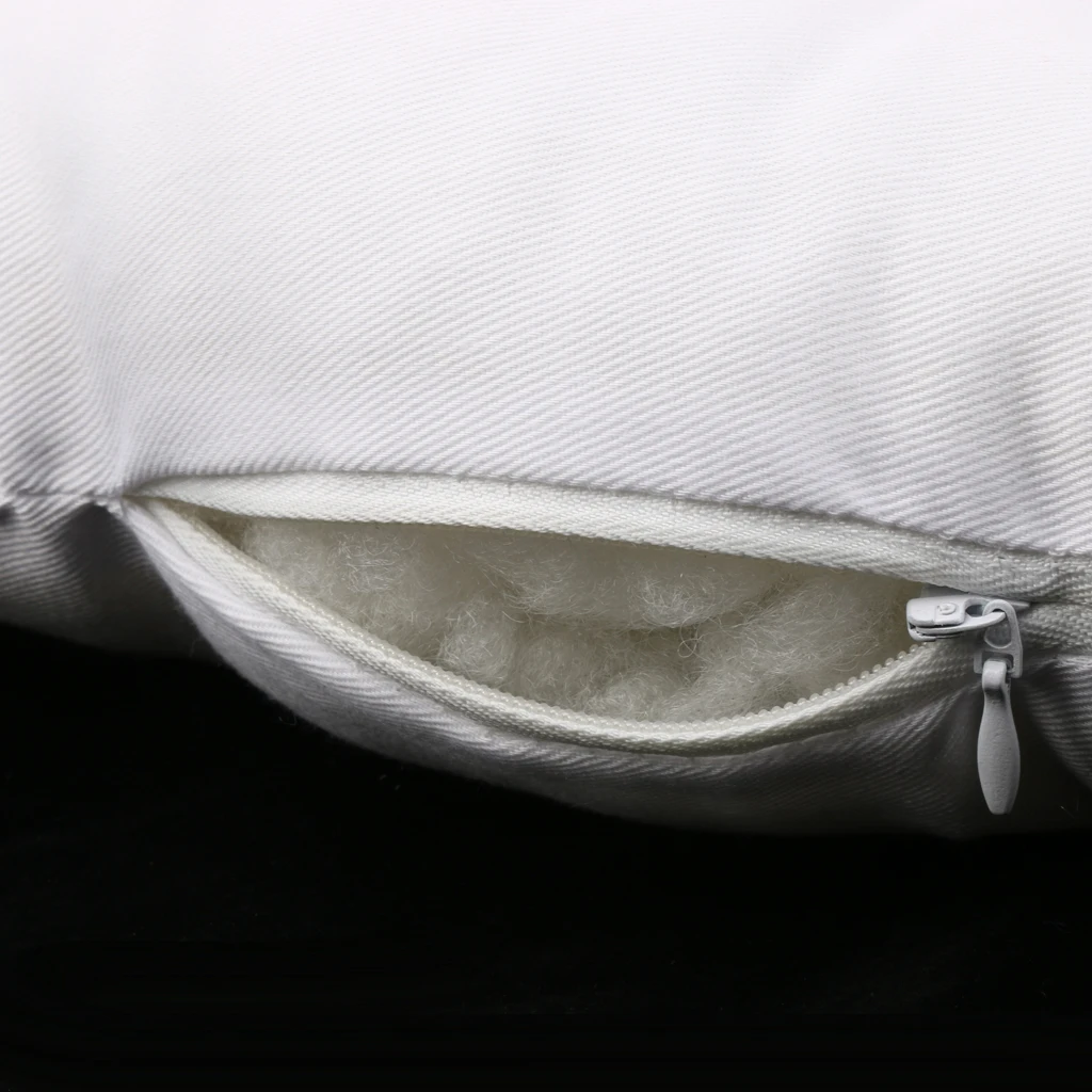 2pcs Reusable Washable Foam Massage Bed Face Cradle Cushion Pillows Blue White