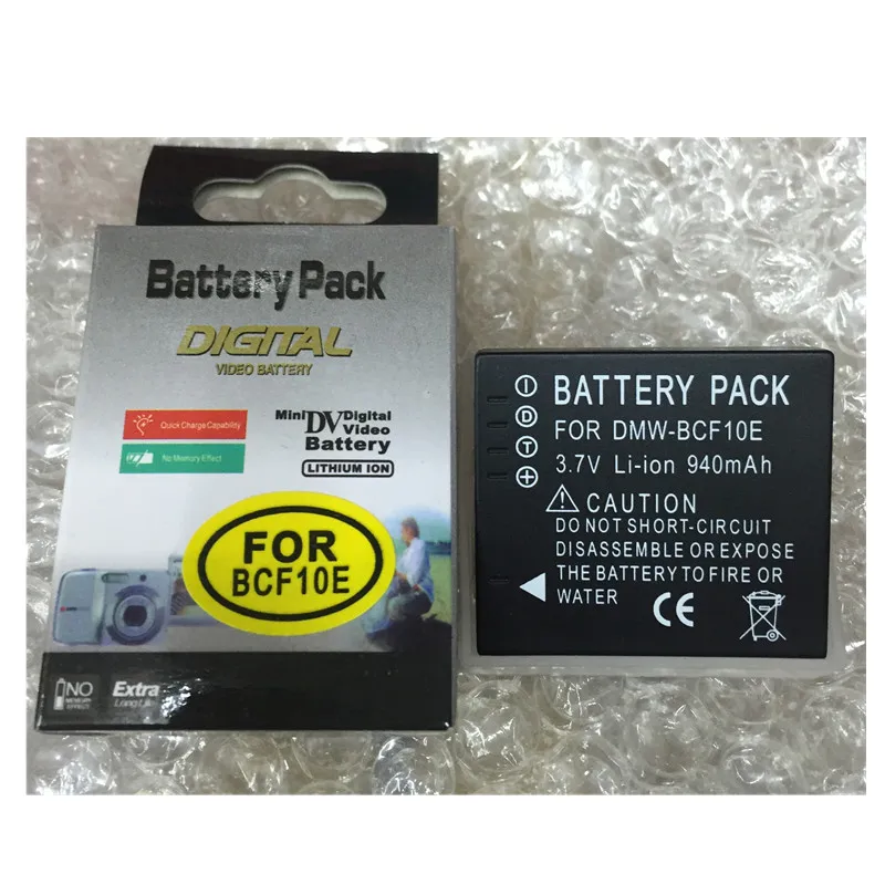 DMW BCF10E DMW BCF10E lithium batteries pack BCF10E Digital Camera