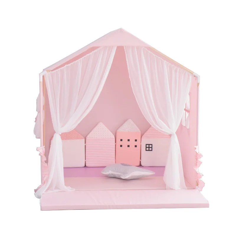 Детская игровая игрушка, палатка, домик в скандинавском стиле, детская купольная подвесная москитная сетка, украшение детской комнаты, палатка с морским мячом для бассейна