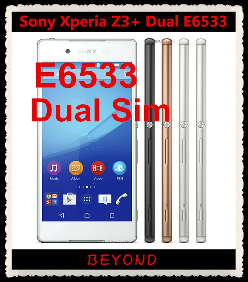 bilder für Sony Xperia Z3 Plus Dual Z3 + Dual Sim Original Unlocked GSM 4G Android Octa-core 3 GB RAM 32 GB ROM E6533 Z4 5,2 "20.7MP WIFI GPS bilder für Sony Xperia Z3 Plus Dual Z3 + Dual Sim Original Unlocked GSM 4G Android Octa-core 3 GB RAM 32 GB ROM E6533 Z4 5,2 "20.7MP WIFI GPS