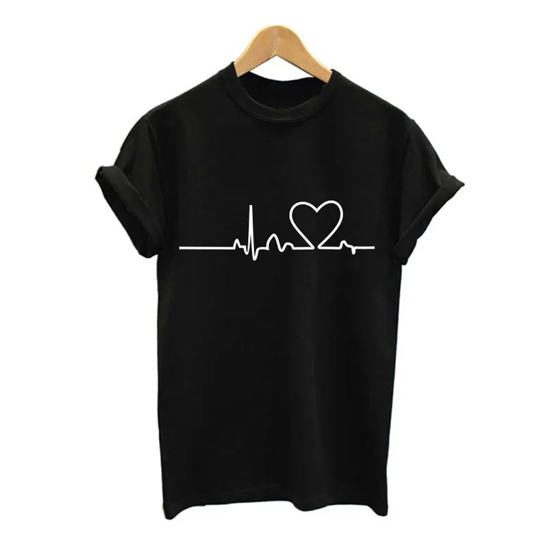 New Summer Women T-shirt VOGUE Letter Printed T shirts Casual Tops Tee Harajuku O Neck Female Shirt Woman Camisetas Mujer - Цвет: Women T Shirt  9003