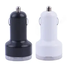 5V 2.1A Mini Dual 2 Port USB Car Charger Adapter for iPhone 5s 6s 7 Plus for iPad for Samsung S5 S6 S7 Edge Note 7 Android Phone