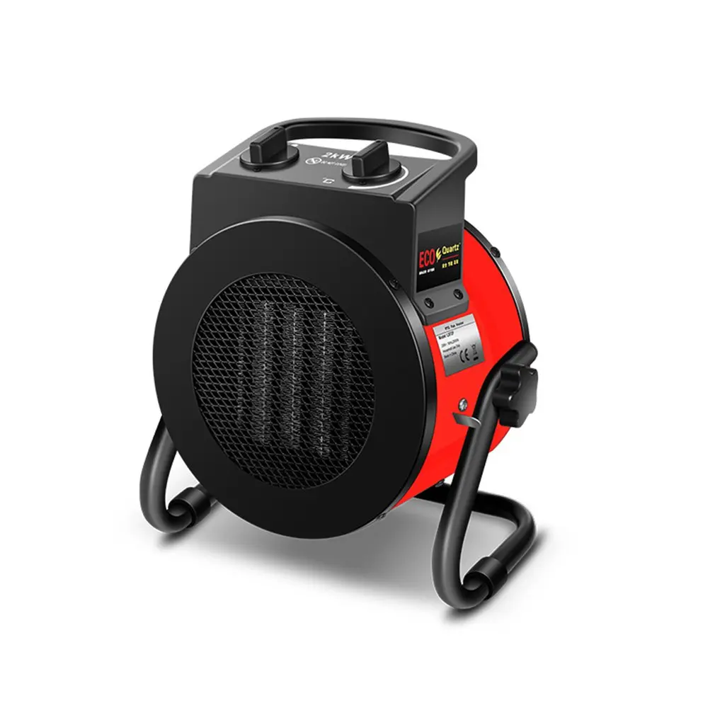2KW Электрический Промышленный тепловентилятор бытовой нагреватель плита радиатор теплее машина для зимы