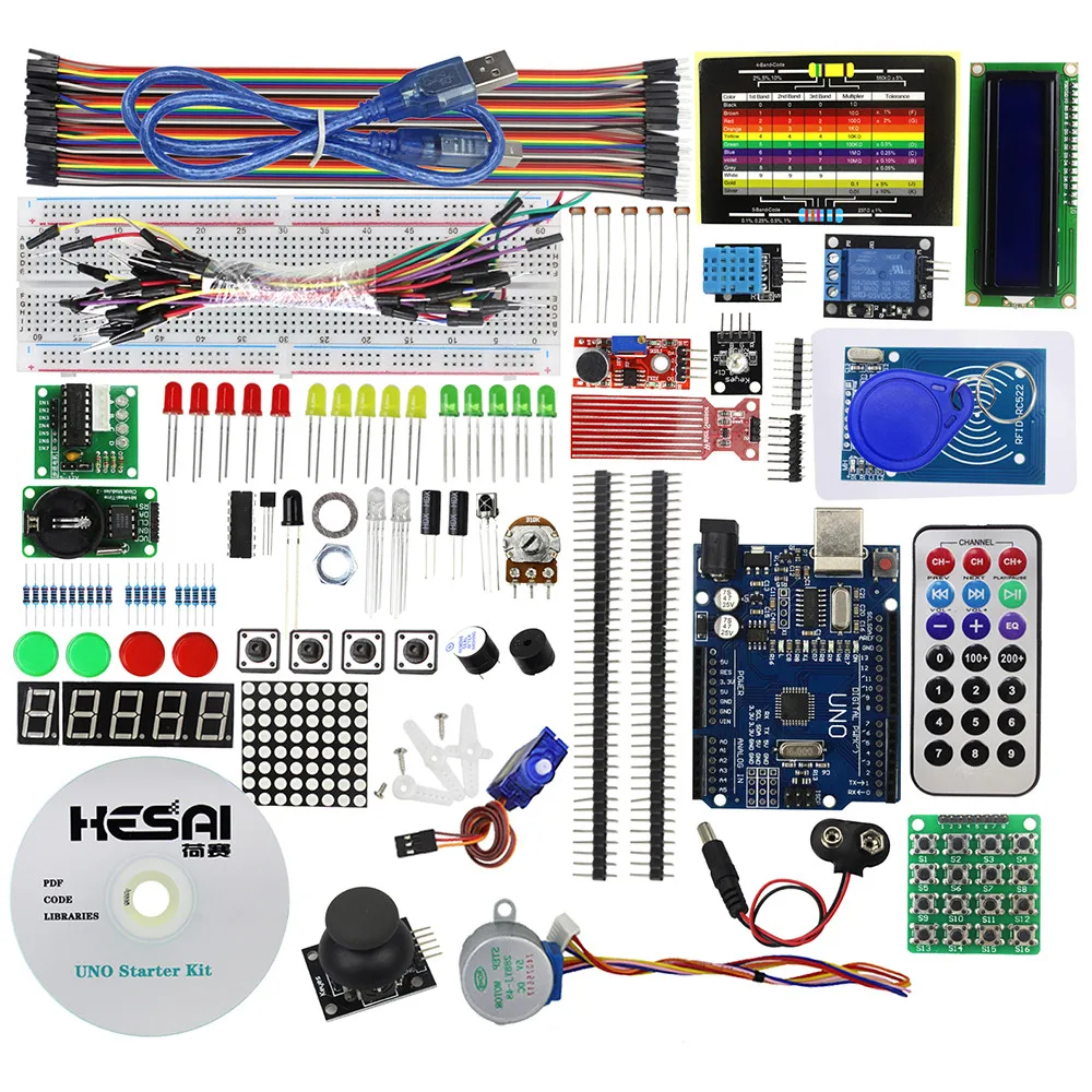 RFID Starter Kit For Arduino UNO R3 KIT Upgraded Version Of The RFID Learn Suite
