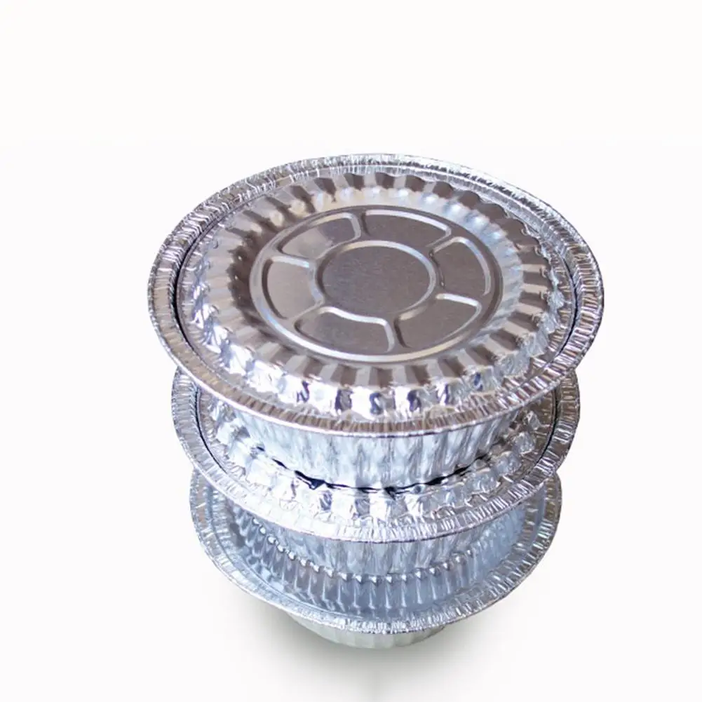 10pcs Disposable BBQ Drip Pan Tray Aluminum Foil Tin Liners for Grease