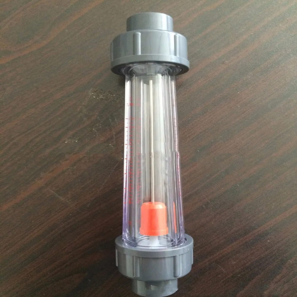 LZB-15S Plastic Flowmeter Water Rotameter (LongTube BSP thread Connection)  Flow range 2-20L/h,LZB15S Tools Flow Meters 3d material 1 75mm pla filaments for 3d printing pen threads plastic printer consumables no pollution 3 meters 12 color