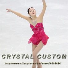 На заказ Фигурное катание платья для девочек мода бренд для соревнований по фигурному катанию платье для катания на коньках DR3348