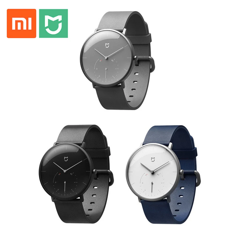 Мужские и женские умные часы Xiaomi Mijia повседневные водонепроницаемые с шагомером