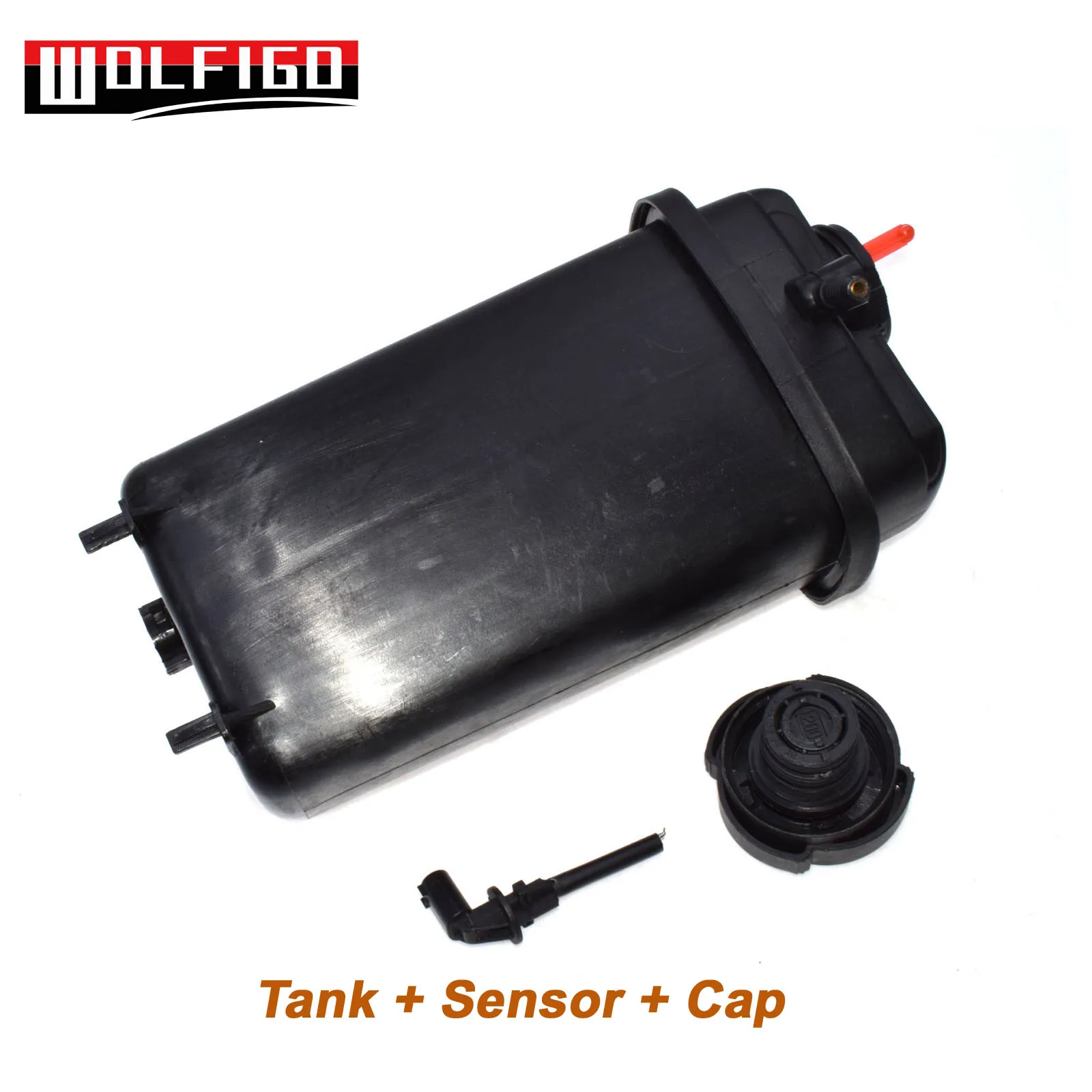 

WOLFIGO New Coolant Expansion Tank & Cap & Sensor Kit For BMW E39 E38 E31 3.0 3.5 4.0D 17111741167,4027816237471,61318360876