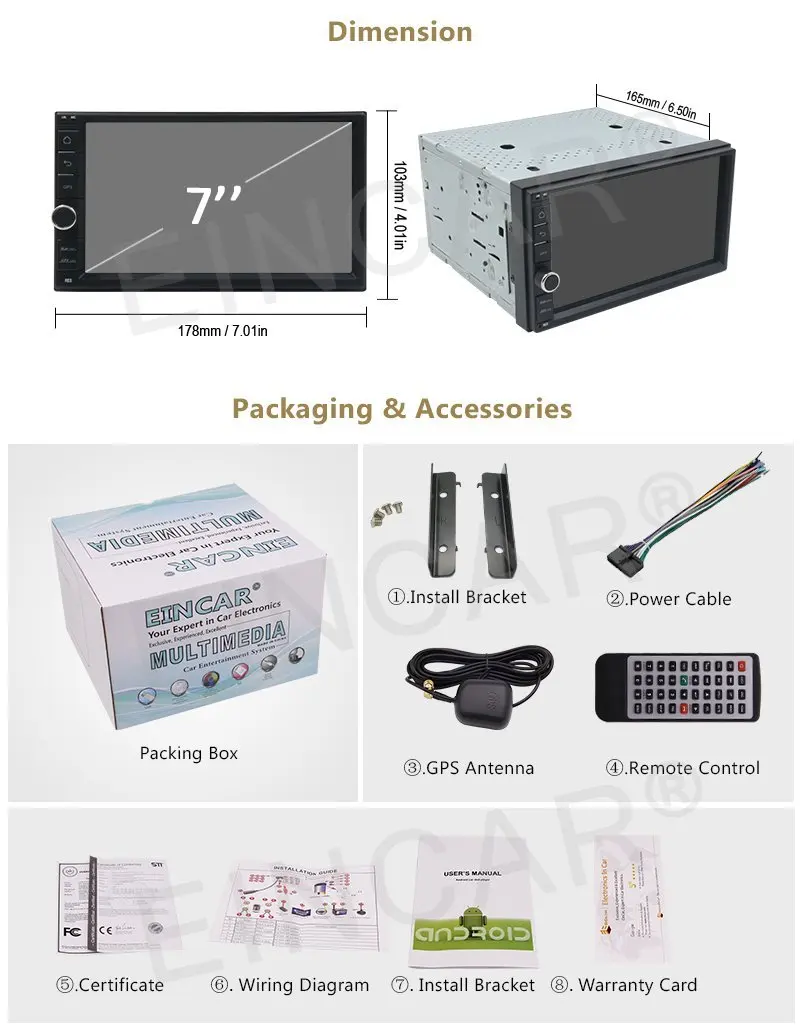 Top Car autoRadio 2Din Android6.0 GPS radio tape recorder 2din audio player android headunit browser Free GPS steering wheel control 5