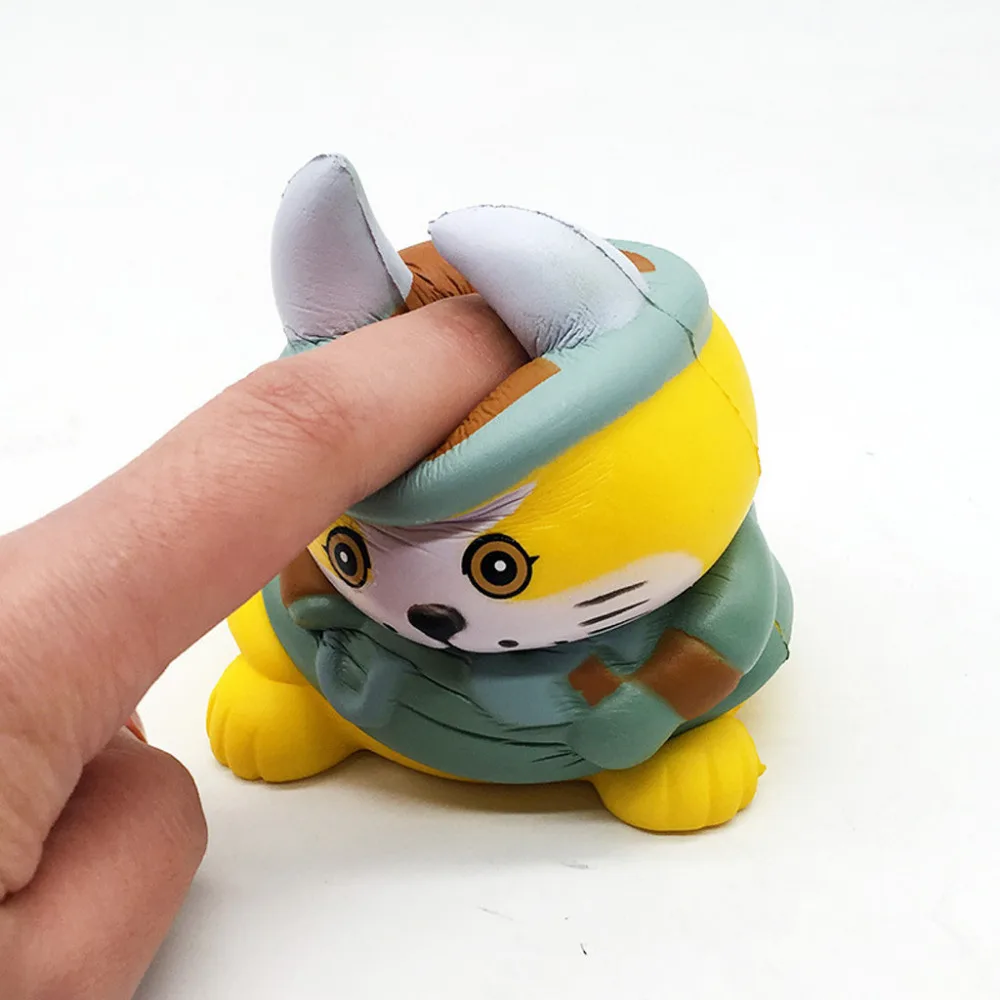 Мягкими Mini Кот-пират очень медленно нарастающее при сжатии Kawaii детская игрушка стресс рельефный Декор мягкая игрушка для детей подарок на