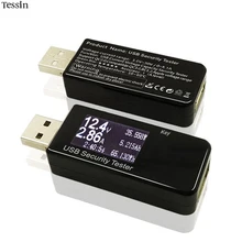 INGMAYA USB тестер зарядки метр светодиодный цифровой дисплей постоянного тока Напряжение тока 5А Макс. Для Usb кабель зарядное устройство Внешний аккумулятор адаптер