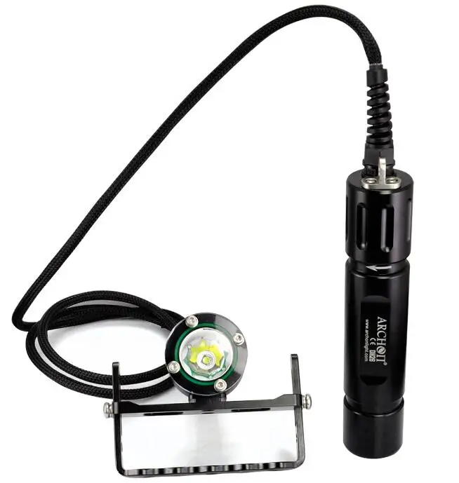 ARCHON DH26 WH32 Дайвинг фара CREE XM L U3 3 режима 1100LM Канистра фонарик с 2*26650 Батарея|diving