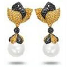 Orecchini Qi Xuan_Fashion Jewelry_luxury Брендовое платье с цветочным узором вечерние Earrings_S925 однотонные роскошные женские Earrings_Factory прямые продажи