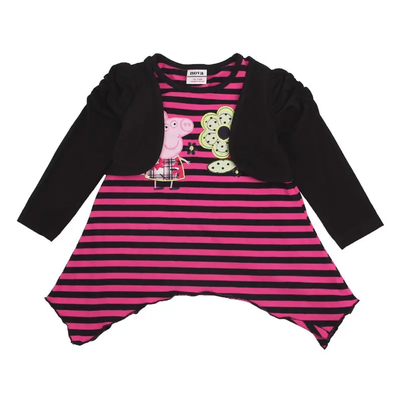

birthday dresses for baby girls Kids fashion rose red black kid wear,children vestido infantis de clothes long sleeve