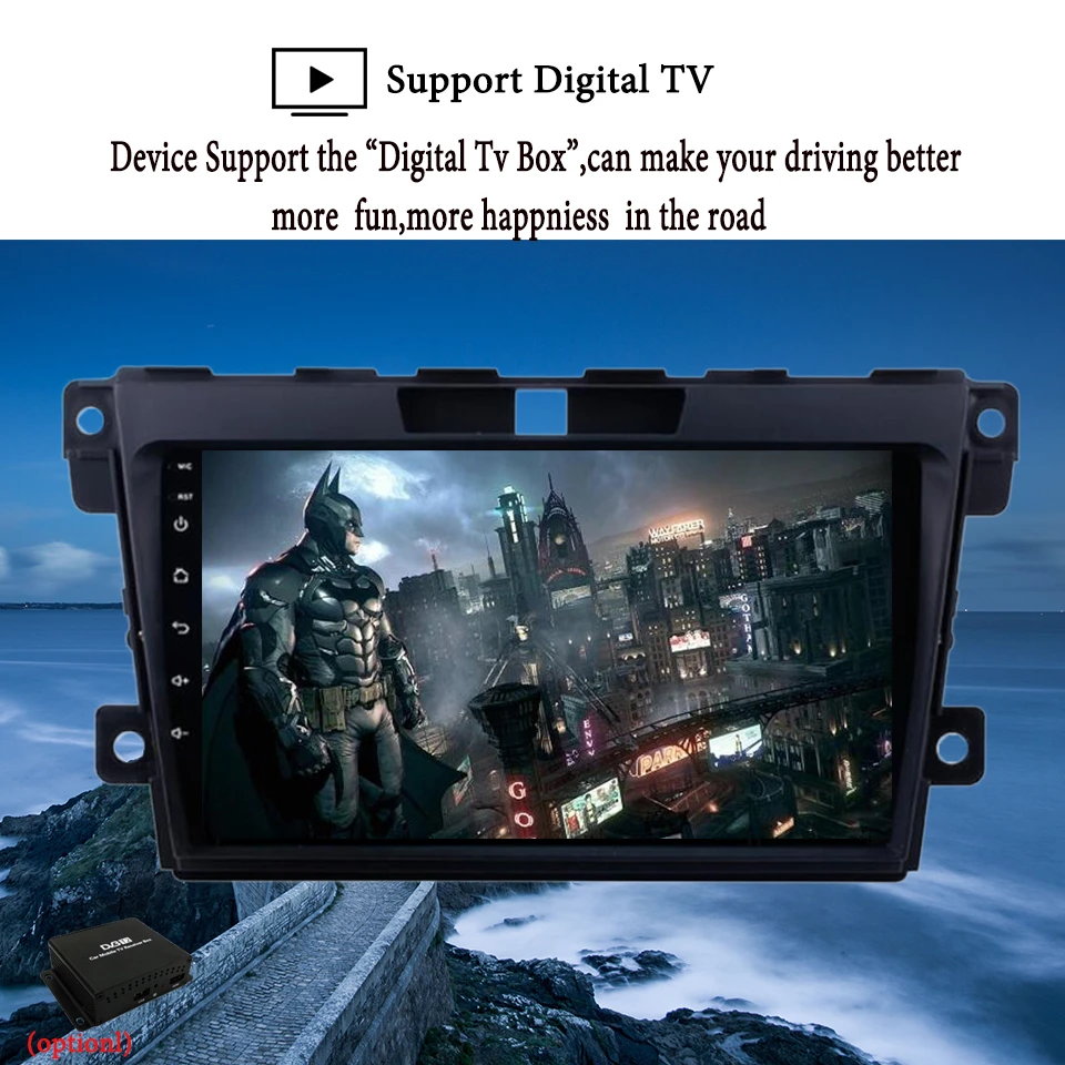 Flash Deal Android 9.1 octa core car dvd player for Mazda CX-7 CX 7 CX7 2008-2013 ips touch screen head units tape recorder radio 4