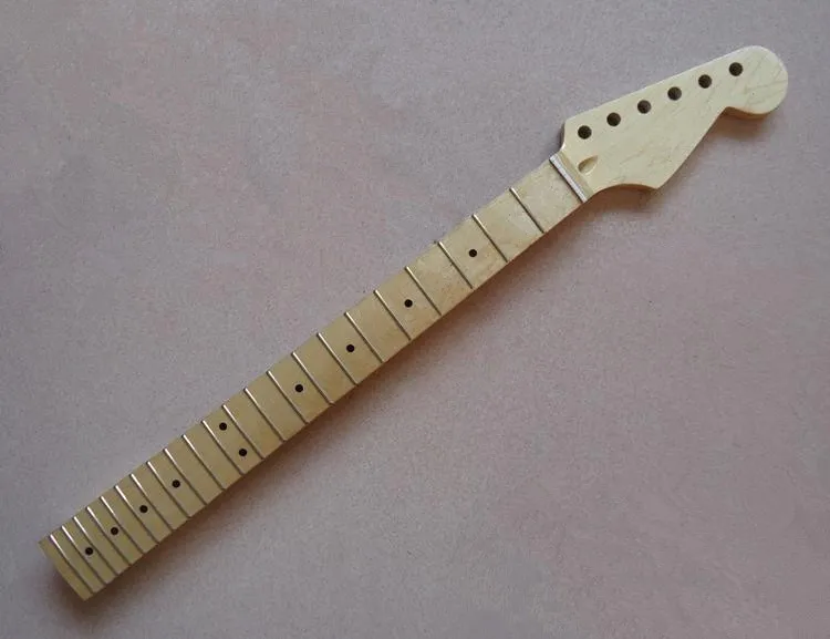 Top quality 21/22 Frets inlay dots Canadian maple Electric Guitar Neck