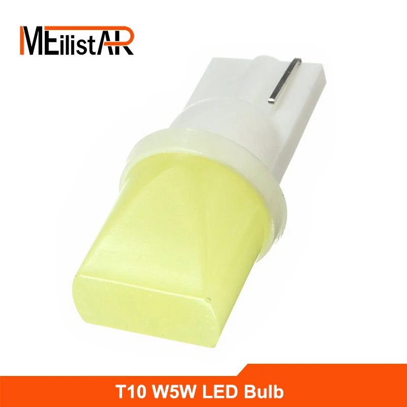 

10pcs T10 3d LED W5W White Lights Car Side direction indicatorLicense plate light Door Map Festoon Dome Lamp Bulbs DC 12V