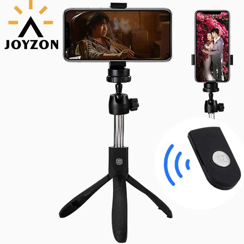 

JOYZON New 4 in 1 Foldable Selfie Stick Bluetooth Selfie Mini Stick Tripod Wireless Remote Shutter For iPhone Samsung Android