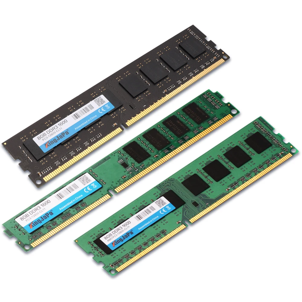 Kingjapa ram DDR3 4 Гб 1333 МГц оперативная память для рабочего стола 240pin 1,5 в 2 ГБ 8 ГБ DIMM 1600 PC3 12800 CL11