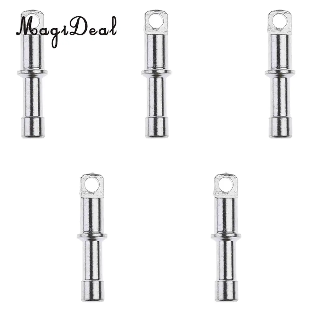MagiDeal Ultra Lightweight 5Pcs Aluminium Rod End Plugs Tent Pole Replacement Accessory 8.5mm /7.9mm for Outdoor Hiking Camping