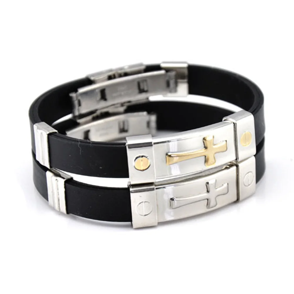 Buy High Quality Silicone Stainless Steel Cross