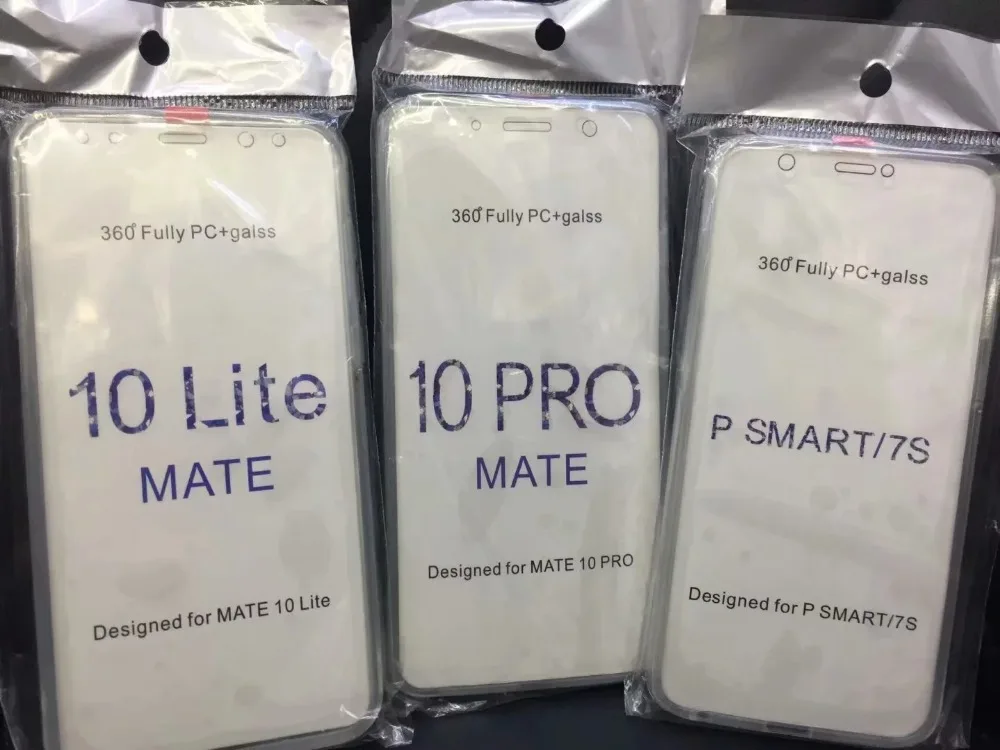 

Case For Huawei P Smart 2019 Y9 2019 Honor 10 Lite Mate 20 Pro 360 Degree Full Body Coverage Hard PC+Soft TPU Acrylic 120PCS