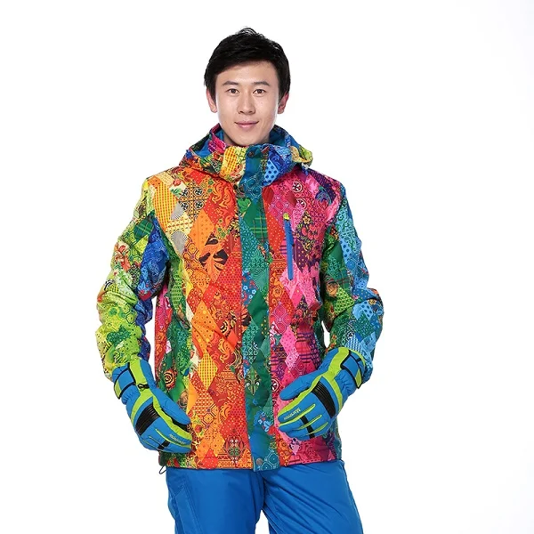 Мужские куртки для катания на лыжах, зимние теплые водонепроницаемые ветроустойчивый сноуборд, куртки для альпинизма, Мужская лыжная спортивная одежда - Цвет: Model 5