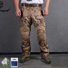 Для мужчин одежда милитари Airsoft BDU форма брюки для девочек походные Emerson Gen 3 Тактический с наколенниками EM7047 HLD