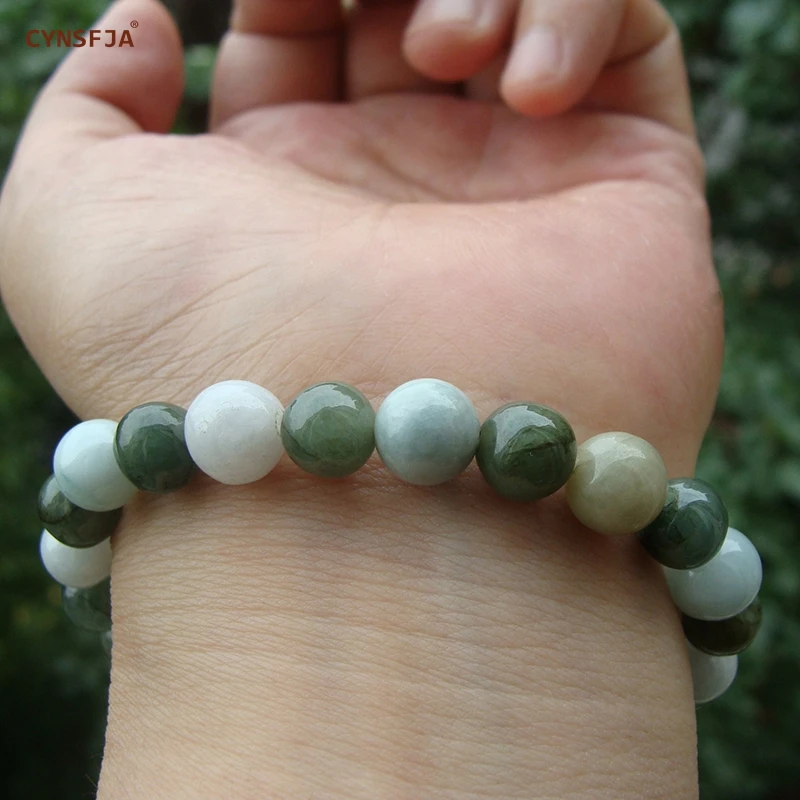 

Certified Natural A Grade Burmese Emerald Jadeite Lucky Jade Bangles Bracelets Green Wonderful Gifts For Ourself Mother Friends