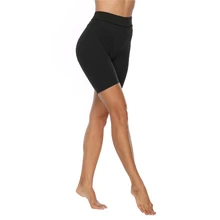 Спортивные шорты для женщин, спортивные шорты для бега, однотонные бесшовные, высокая талия, эластичная одежда для йоги, тонкие дышащие спортивные шорты для женщин