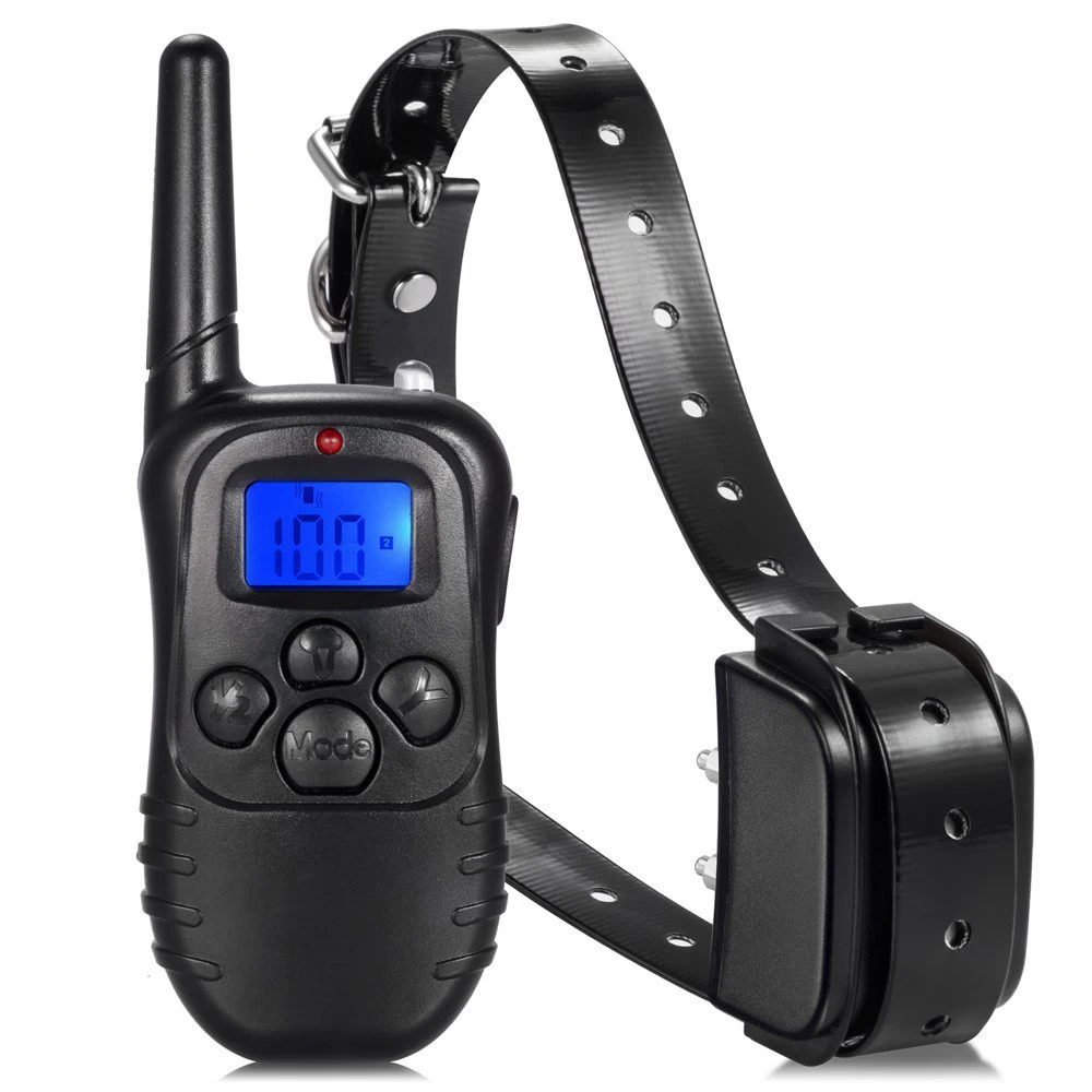 300M Remote Dog Training TPU Collar Rechargeable And Waterproof