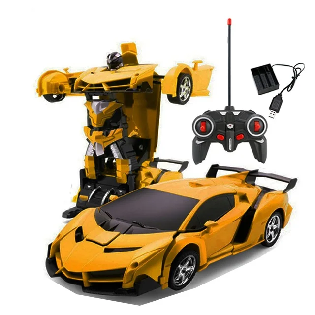 Трансформатор RC 2 в 1 автомобиль Вождение спортивные автомобили привод роботы-трансформеры модели дистанционного управления автомобиль RC Боевая игрушка подарок для ребенка