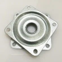 DIY маленький 2 дюймов 51 мм стальной шкаф книга офисный чехол Поворотная пластина каталог горшок деревянная коробка шоу ленивая susan подшипниковая пластина