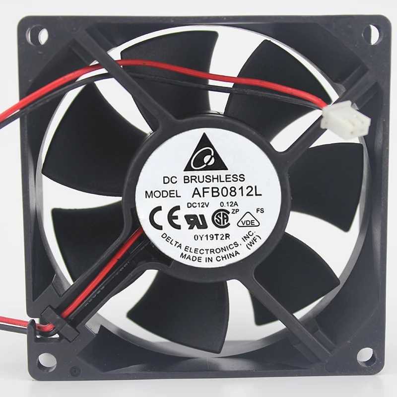 Afb0812l 8cm 8025 12v 0.12a Ultra Silent Cpu Chassis Power Computer Fan