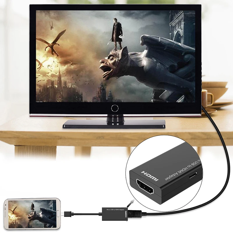 Micro USB to HDMI Adapter